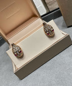 [Clover Jewelry]サーペント ダイヤモンド スタッド ピアス