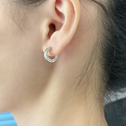 [Clover Jewelery]LOVE DIAMOND EARRINGS