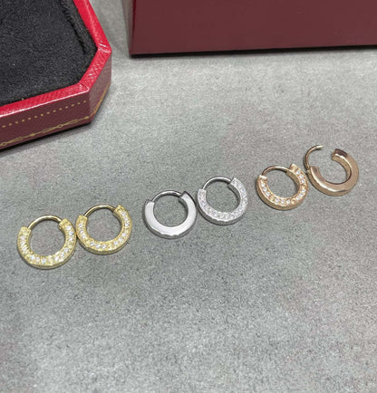 [Clover Jewelery]LOVE DIAMOND EARRINGS