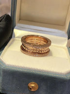 [Clover Jewelry]ZERO 1 ROCK DIAMOND PINK GOLD