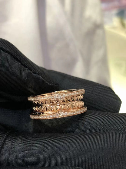 [Clover Jewelery]ZERO 1 ROCK DIAMOND PINK GOLD