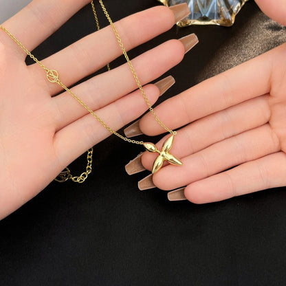 [Clover Jewelery]LOUISETTE GOLD NECKLACE