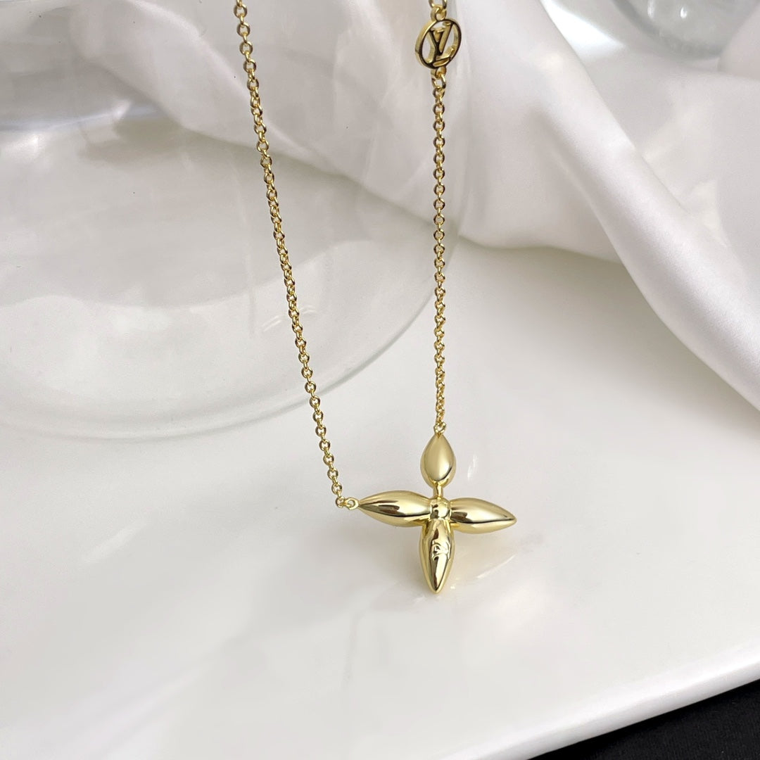 [Clover Jewelery]LOUISETTE GOLD NECKLACE