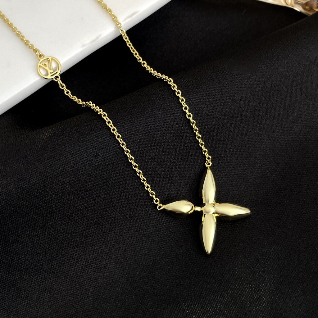 [Clover Jewelry]LOUISETTE GOLD NECKLACE