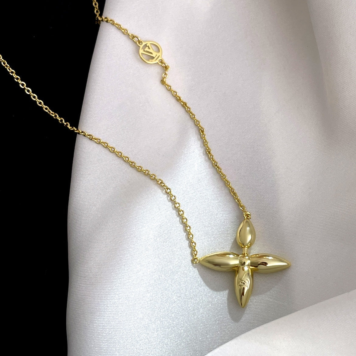 [Clover Jewelery]LOUISETTE GOLD NECKLACE