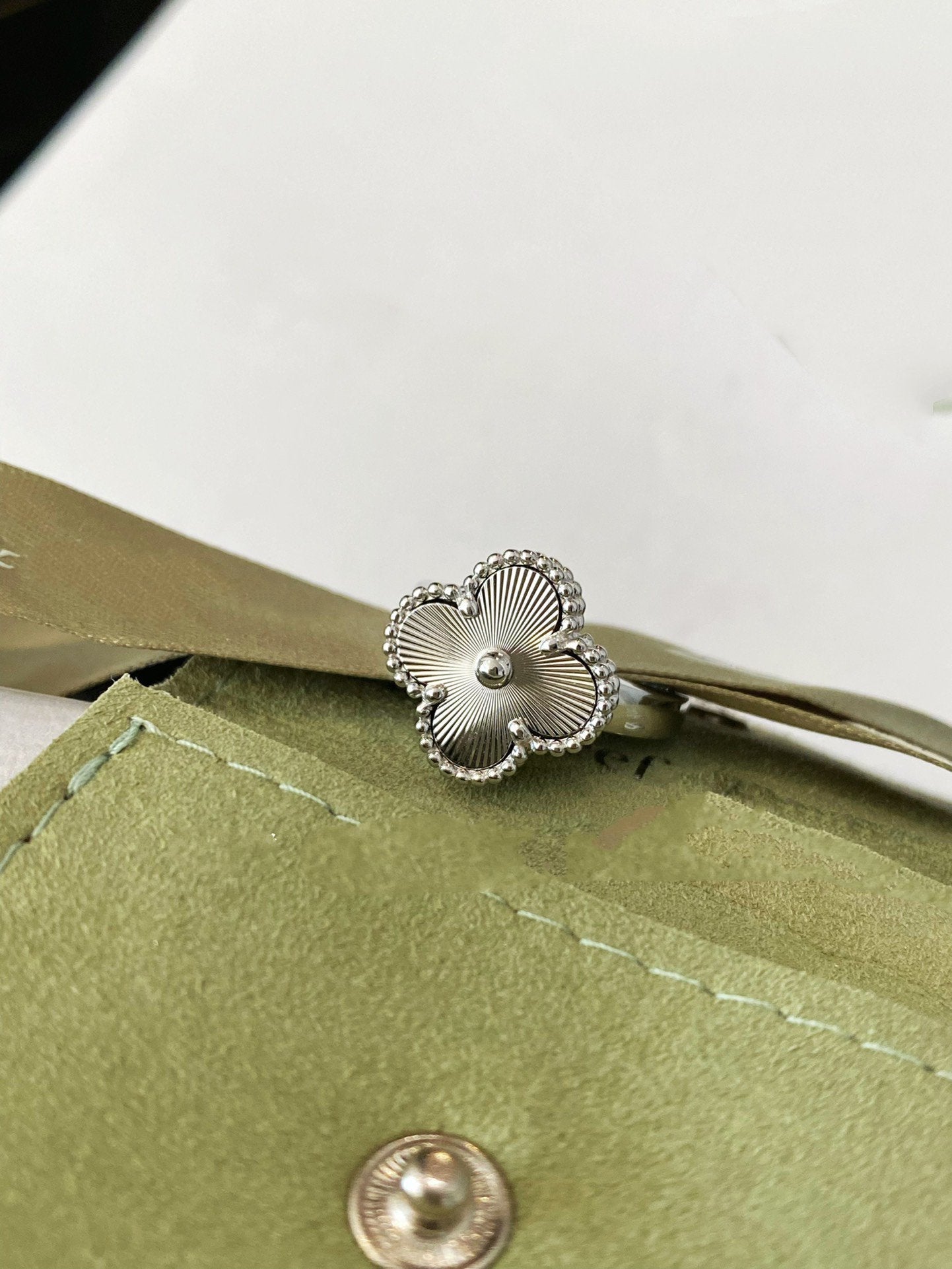 [Clover Jewelry]CLOVER SILVER RING