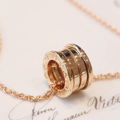 [Clover Jewelery]ZERO 1 PINK GOLD NECKLACE