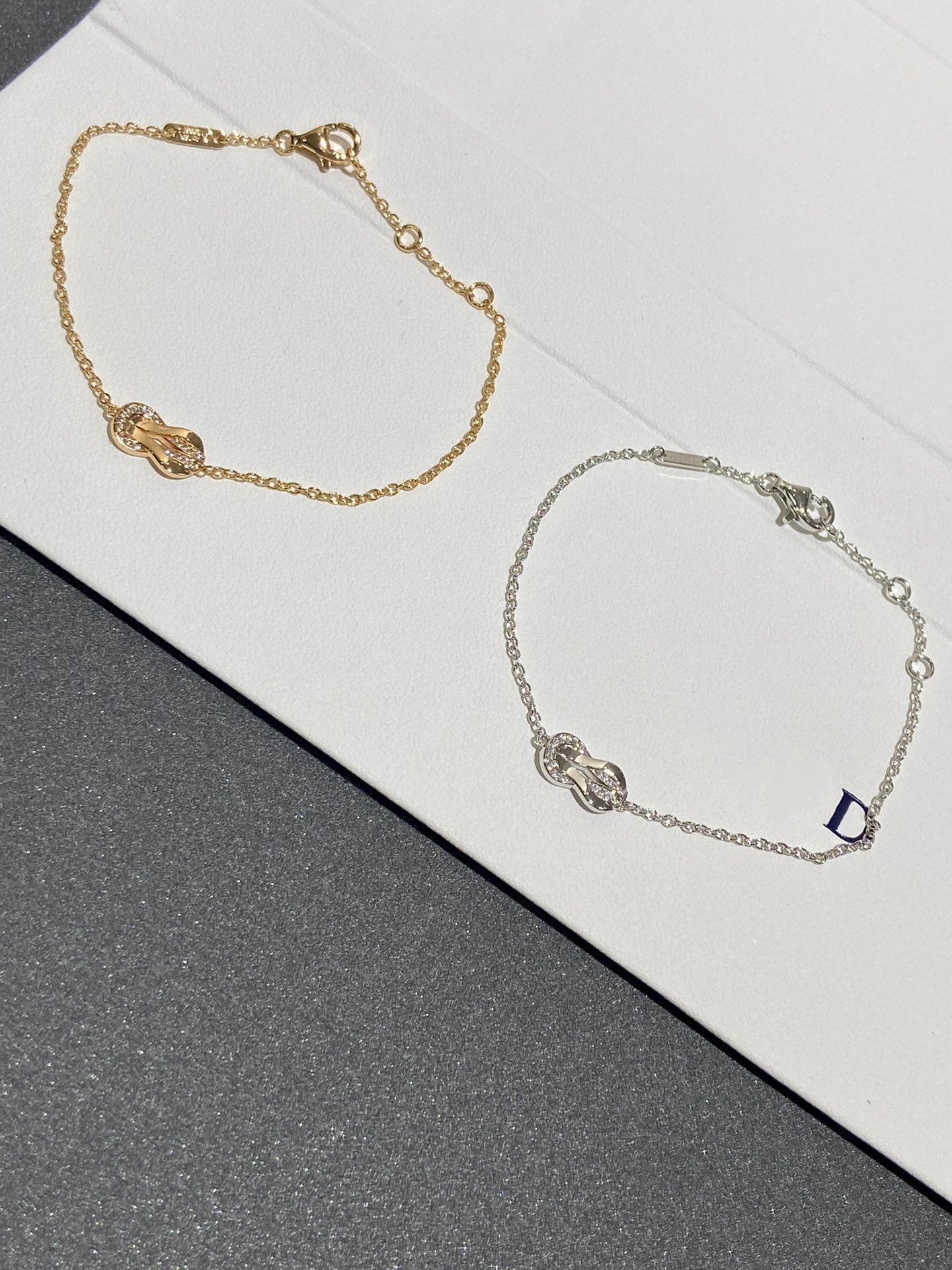 [Clover Jewelery]CHANCE INFINIE DIAMOND BRACELET