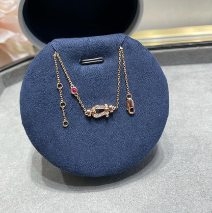 [Clover Jewellery]FORCE 10 DIAMANTKETTENGLIEDER-ARMBAND AUS ROTGOLD