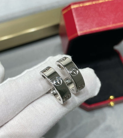 [Clover Jewelery]LOVE 5.5MM EARRINGS