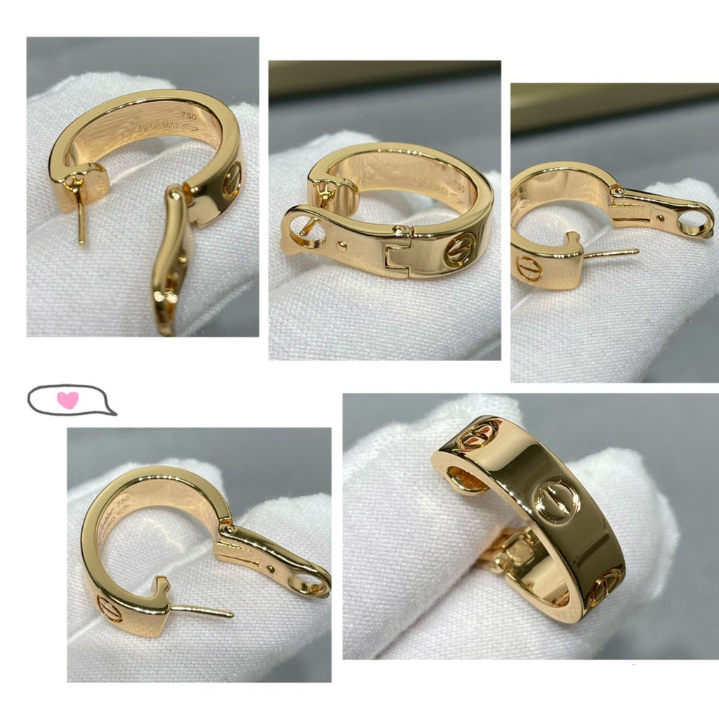 [Clover Schmuck]LIEBES-OHRRINGE 5,5 MM