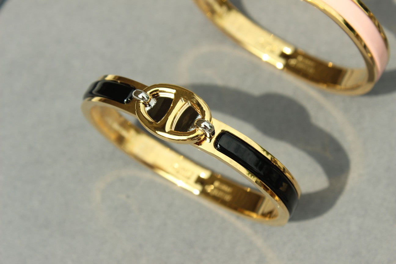 [Clover Jewelery]CLIC CHAINE GOLD BRACELET