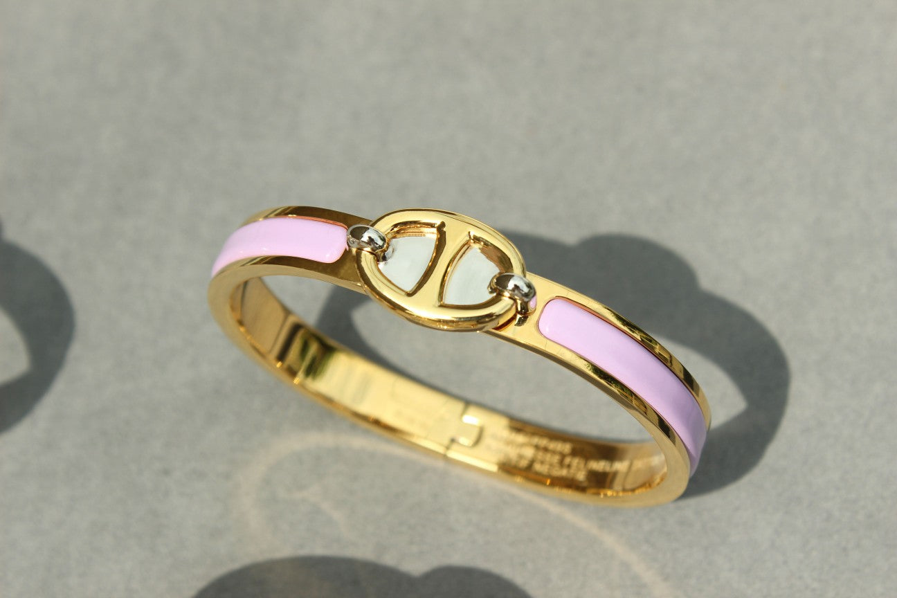 [Clover Jewelery]CLIC CHAINE GOLD BRACELET