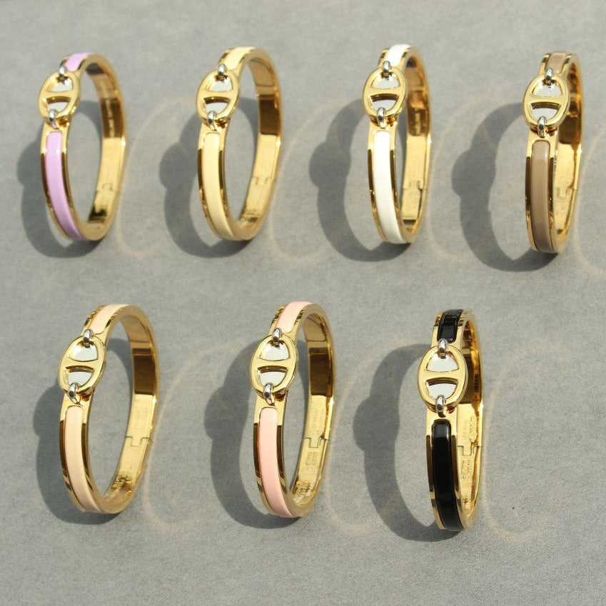 [Clover Jewelry]CLIC CHAINE GOLD BRACELET