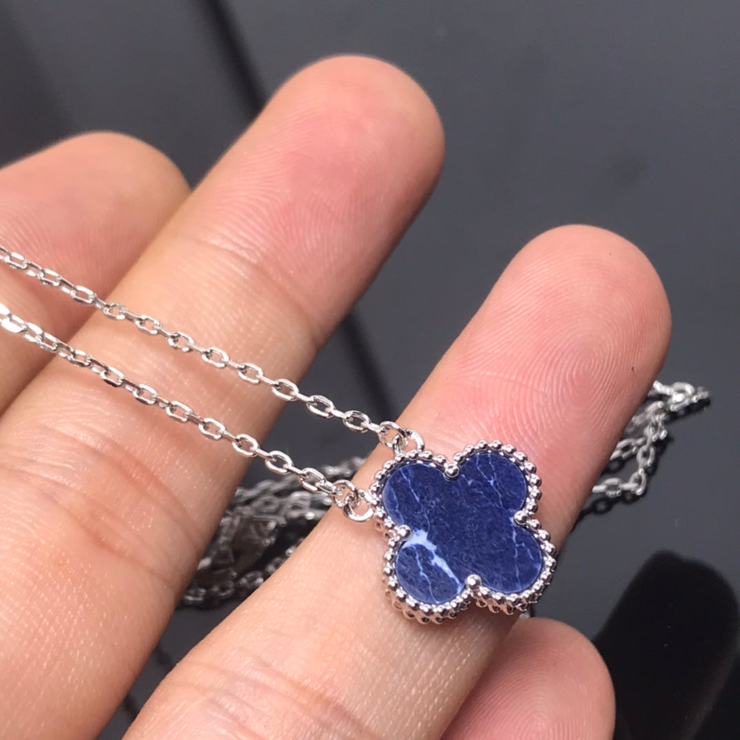 [Clover Jewelry]KLEE PIETERSIT SILBER LANGE HALSKETTE