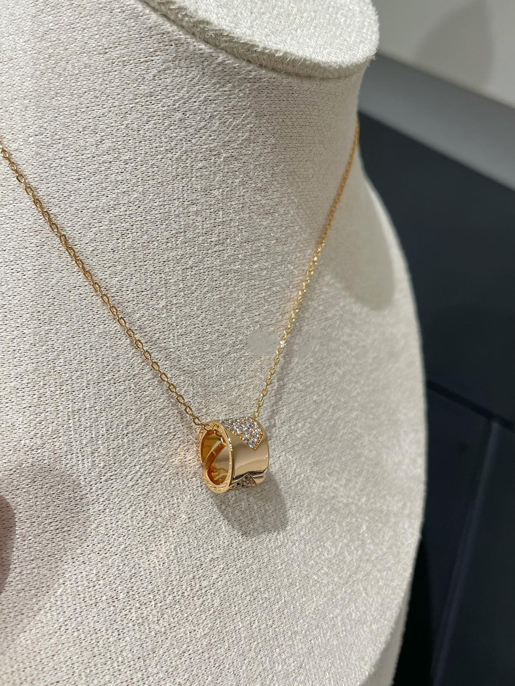 [Clover Jewelry]LIENS EVIDENCE DIAMANT-PAVÉ-HALSKEtte