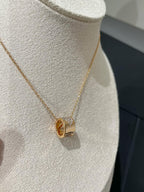 [Clover Jewelry]LIENS EVIDENCE DIAMANT-PAVÉ-HALSKEtte