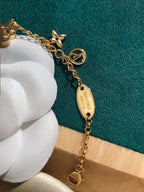 [Clover Jewelry]BLOOMING PINK GOLD MOP BRACELET