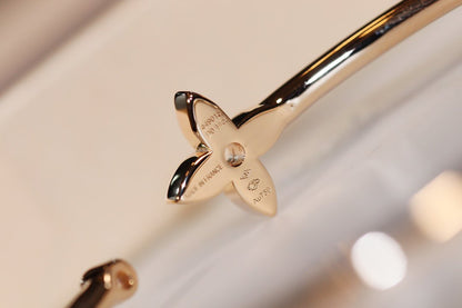 [Clover Jewellery] IDYLLE GOLD OFFENES ARMBAND MIT DIAMANTEN