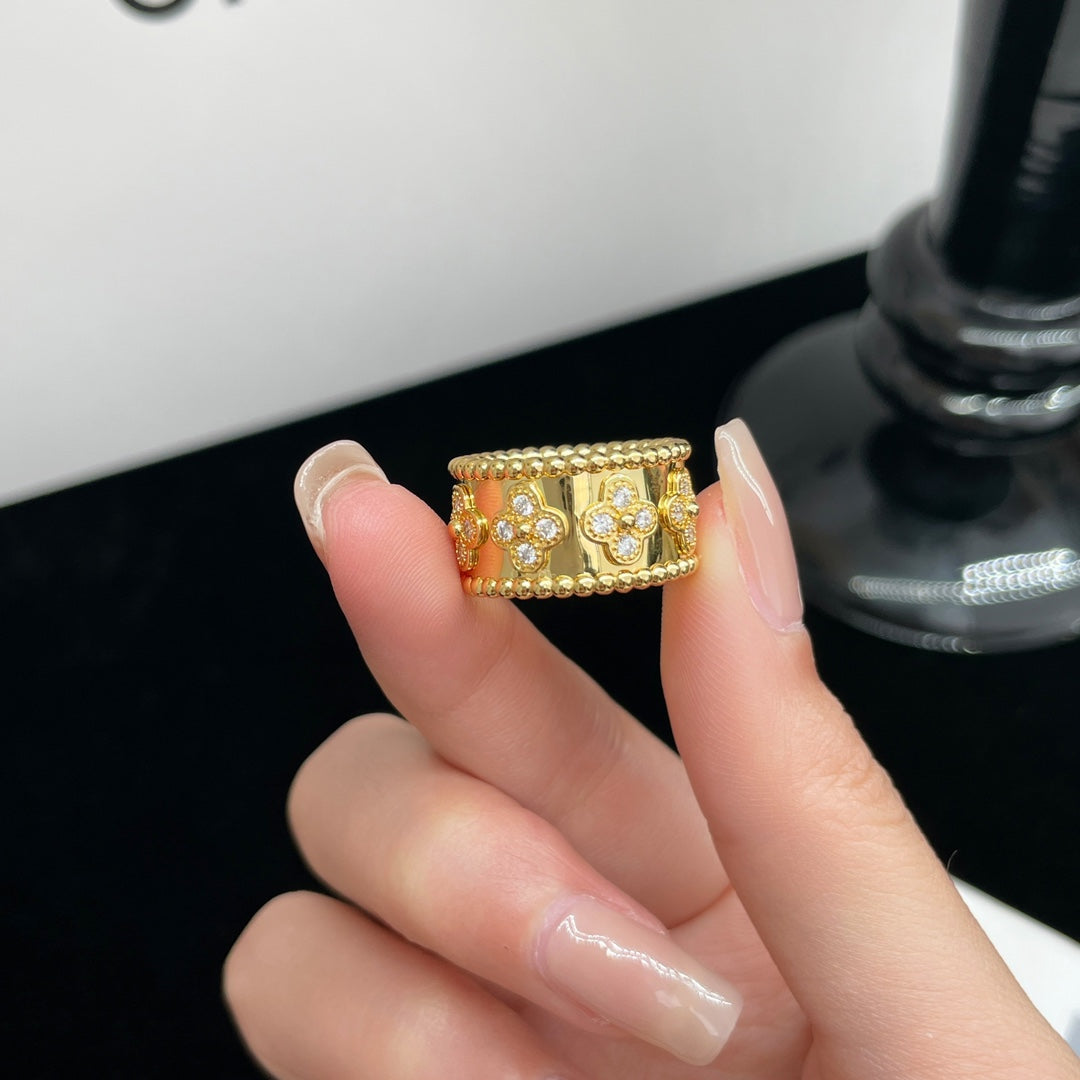 [Clover Jewelery]PERLEE DIAMOND LARGE RING