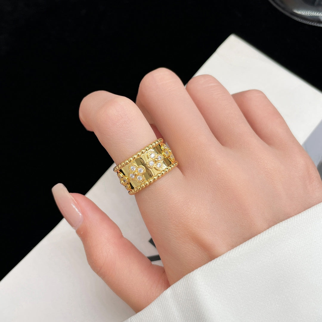 [Clover Jewelery]PERLEE DIAMOND LARGE RING