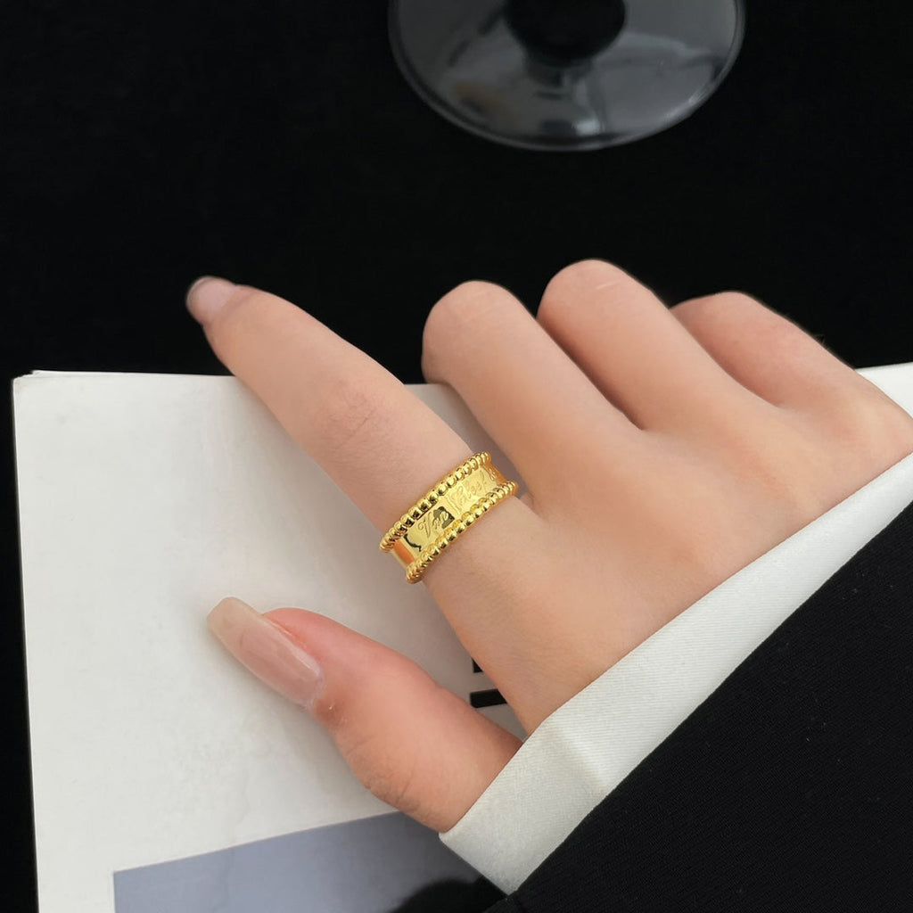 [クローバージュエリー]ペルレシグネチャーリング