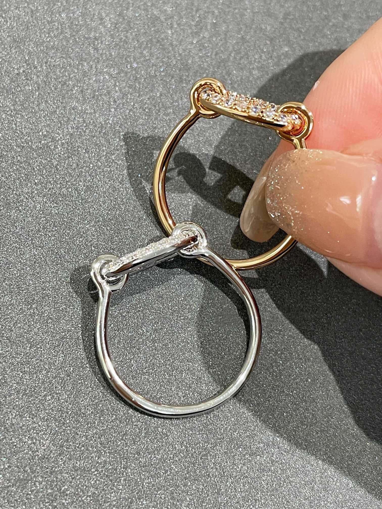 [Clover Jewelry]RONDE SMALL DIAMOND RING