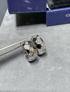 [Clover Jewelry]BEE LOVE DIAMOND HOOP EARRINGS
