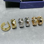 [Clover Jewelry]BEE LOVE DIAMOND HOOP EARRINGS