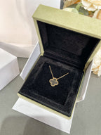 [Clover Jewelry]CLOVER BERGKRISTALL ROSÉGOLD HALSKEТTЕ