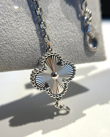 [Clover Jewelry]CLOVER 5 MOTIV SILBER DIAMANT ARMBAND