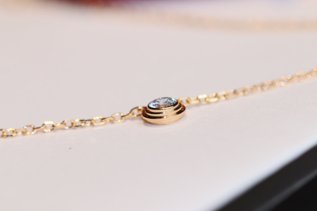 [Clover Jewelery]DAMOUR DIAMOND NECKLACE