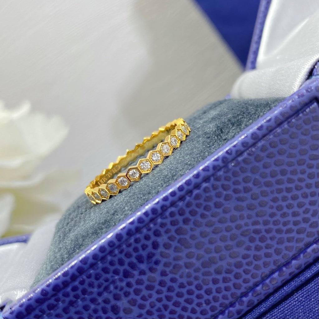 [Clover Jewelry]BEE LOVE DIAMOND PAVED SMALL RING
