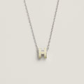 [Clover Jewelry]HM クリック イエローエナメル ゴールドネックレス