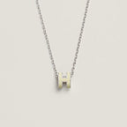 [Clover Jewelry]HM クリック イエローエナメル ゴールドネックレス