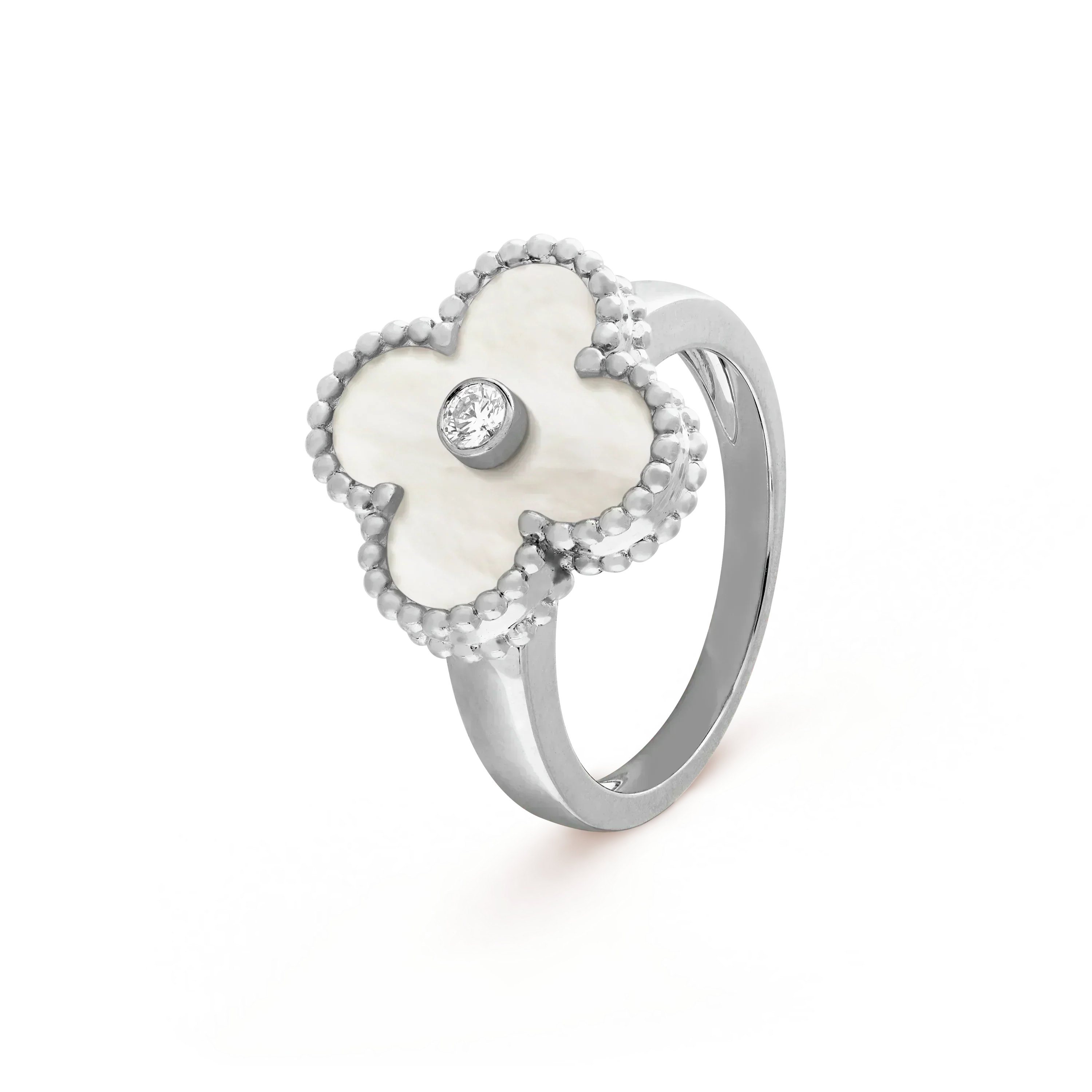 [Clover Jewelry]CLOVER SILVER MOP DIAMOND RING