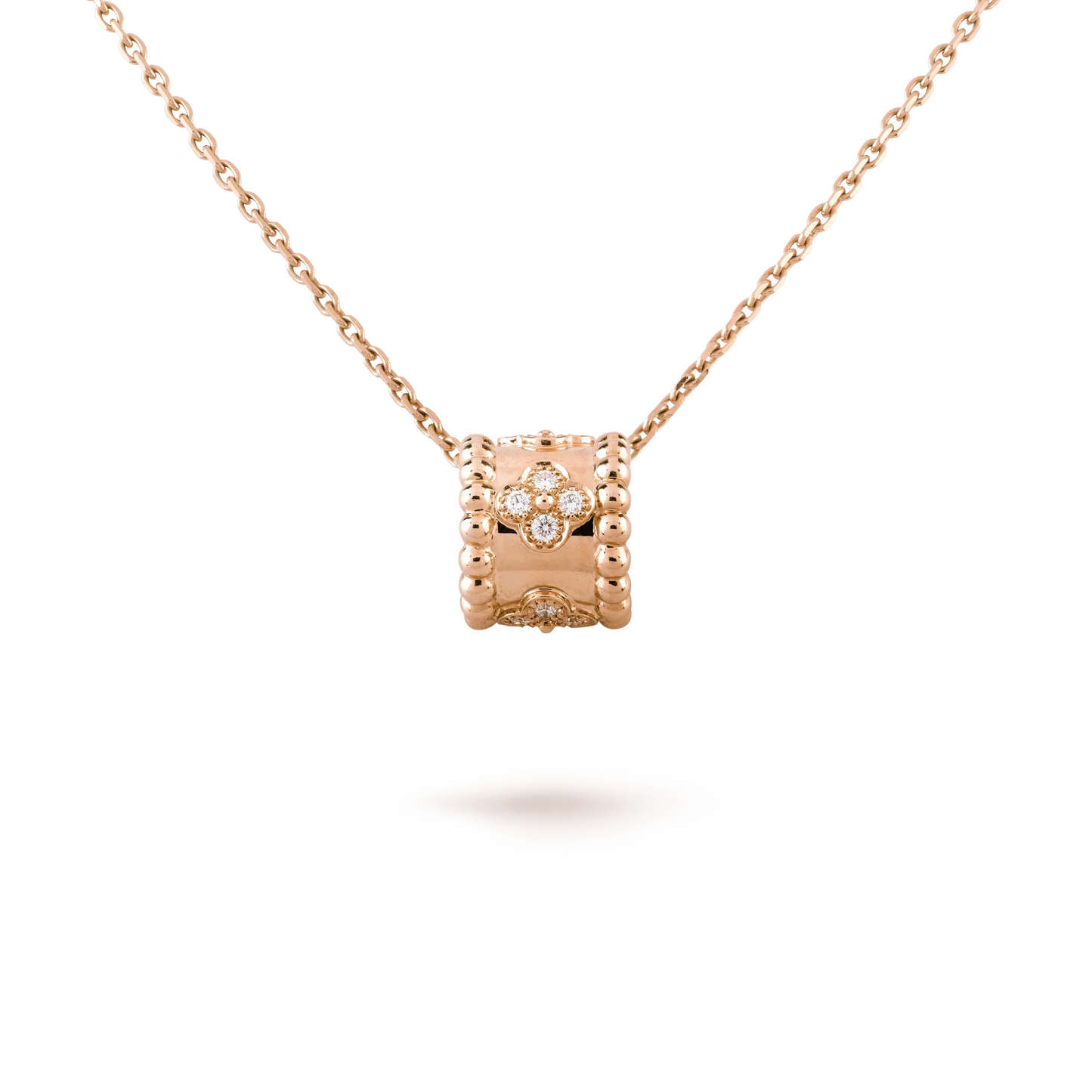 [Clover Jewelery]PERLEE PEDANT NECKLACE GOLD / ROSE GOLD