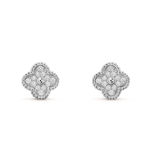 [Clover Jewelry]CLOVER MINI DIAMANT OHRSTECKER