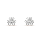 [Clover Schmuck]CLOVER COMOS DIAMANT OHRRINGE SILBER