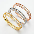 [Clover Jewelry]Move Romane pavé bangle