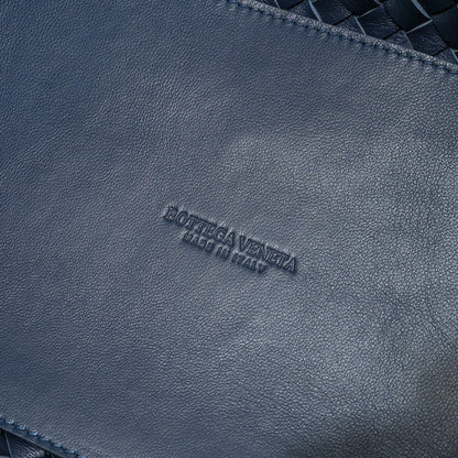 Large Cabat 45cm Navy Blue Lambskin Ghw