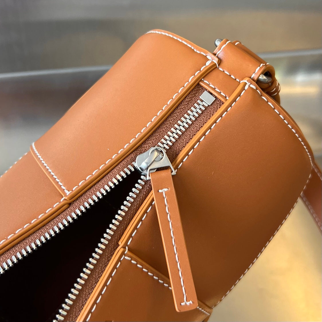 CYLINDER CASSETTE 30 IN BRONZE BROWN CALFSKIN