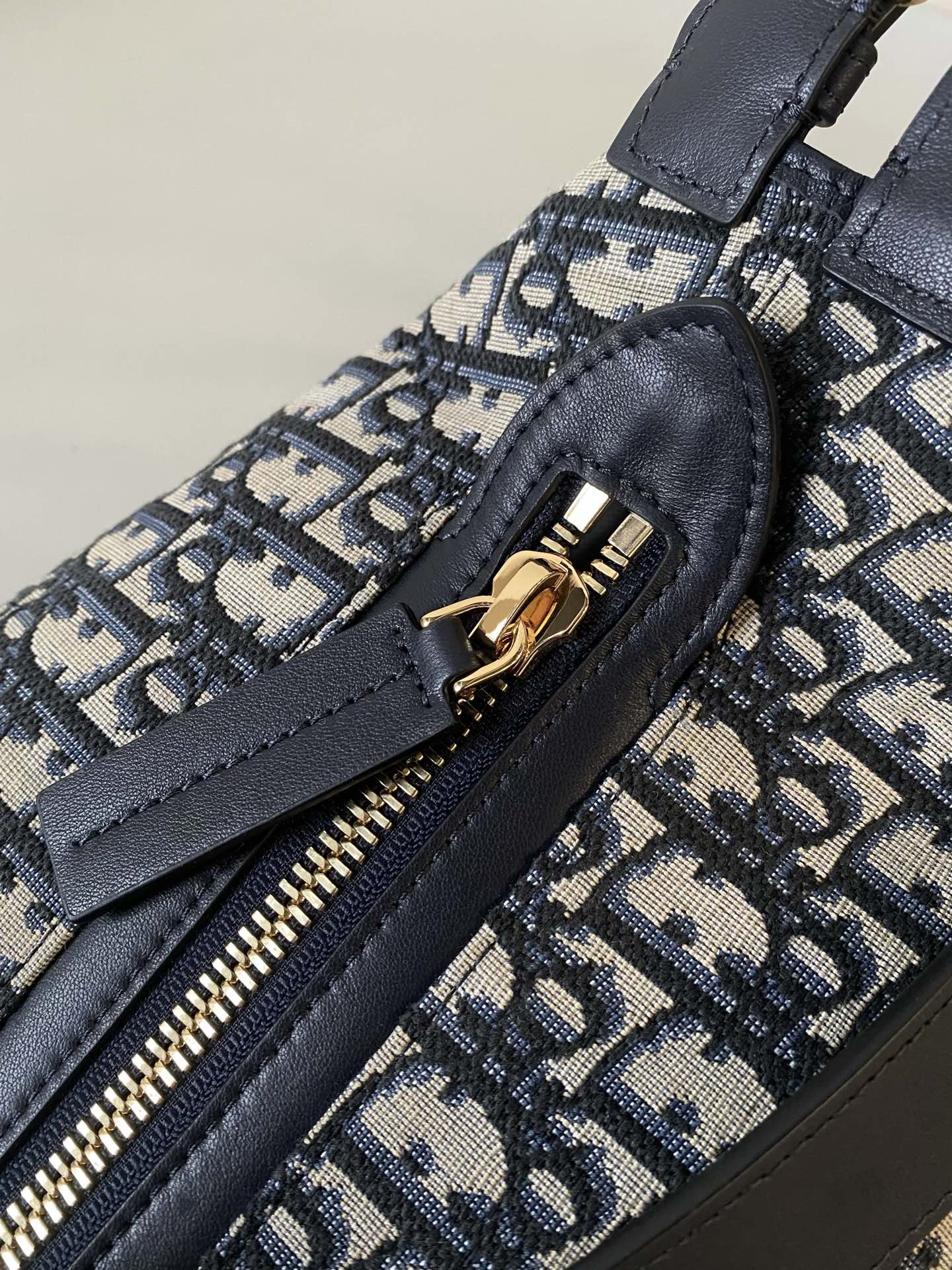 LARGE D-JOURNEY SHOULDER BAG 33 IN BLACK MONOGRAM OBLIQUE JACQUARD