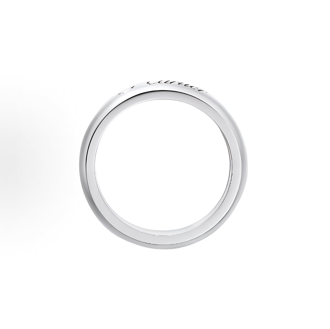 C PLATIN 1 DIAMANTRING SILBER