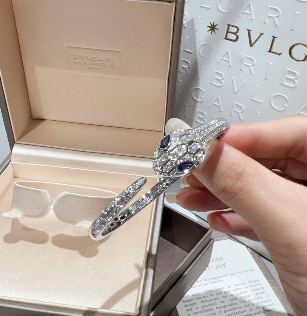 [クローバージュエリー]オートクチュールシルバーセルペンティブレスレット