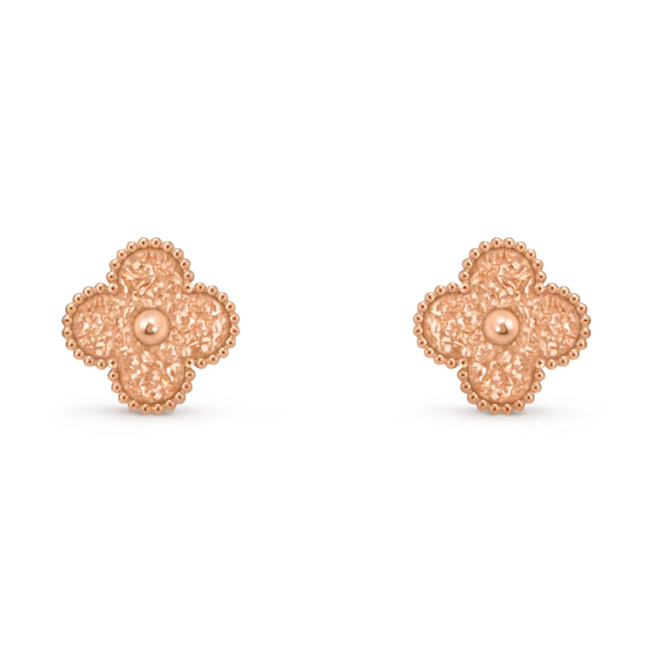 [Clover Jewelry]CLOVER MEDIUM 1 MOTIFS LAVA EARRINGS
