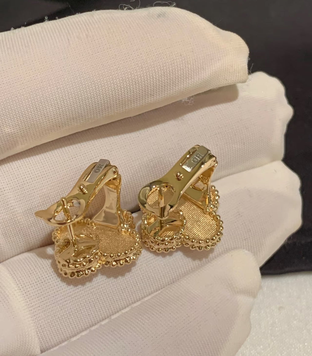 [Clover Jewelry]CLOVER MEDIUM 1 MOTIVE LAVA OHRRINGE