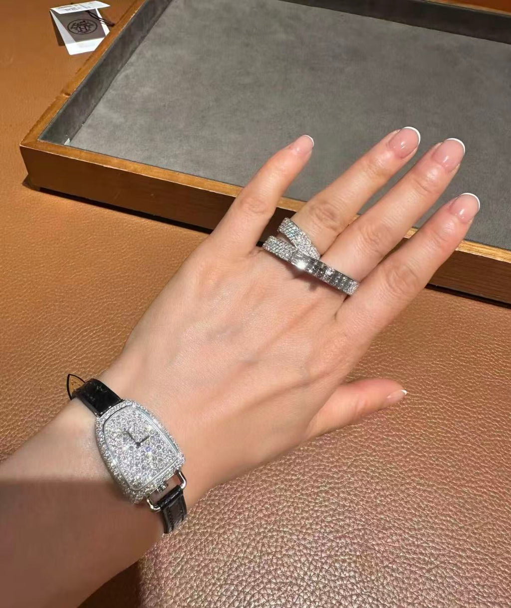 [クローバージュエリー]エシャッペリング シルバーダイヤモンド