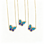 [Clover Jewelry] 2026 NEW LUCKY BUTTERFLY 1 MOTIFS NECKLACE