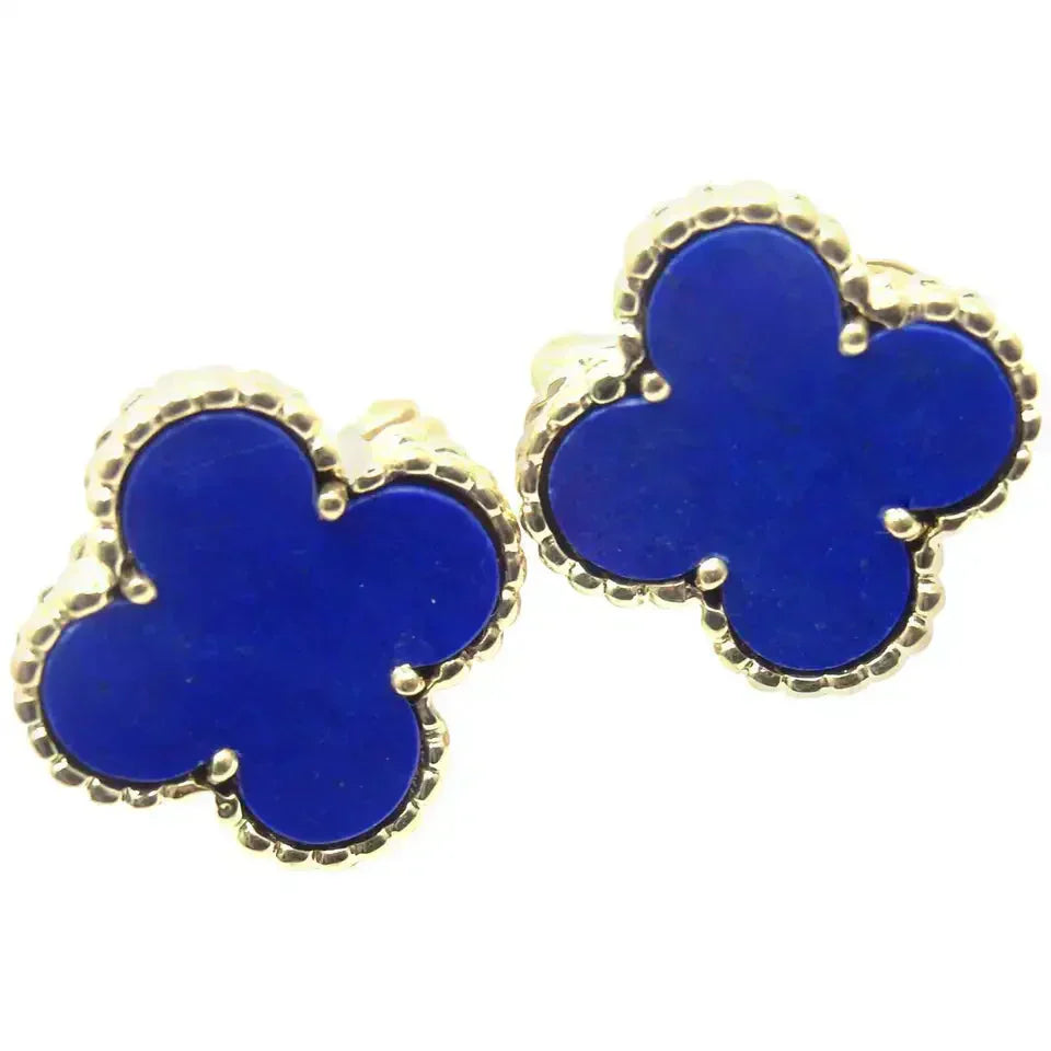 [Clover Jewelry]CLOVER MINI 9,5MM TÜRKIS OHRRINGE